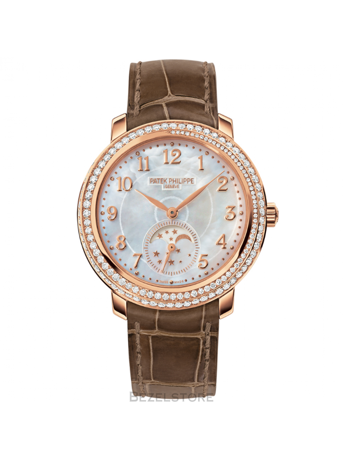 Patek Philippe Complications Diamond Ribbon Moon Phase 33.3 mm 4968R-001